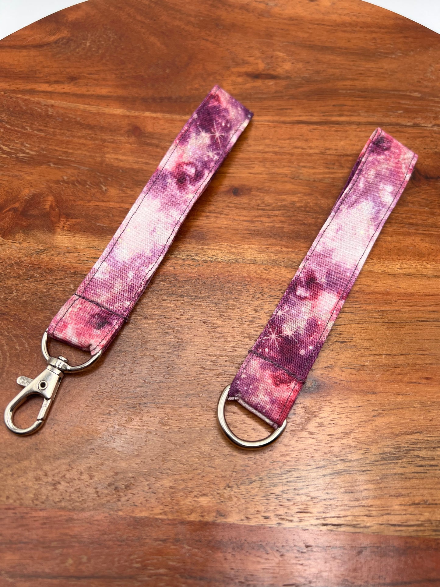 Purple Galaxy Lanyards