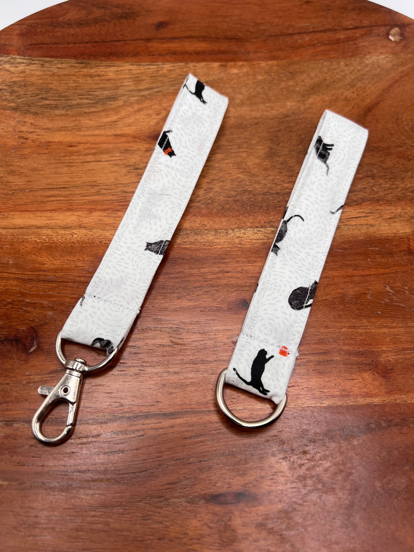 Halloween Black Cats Lanyard