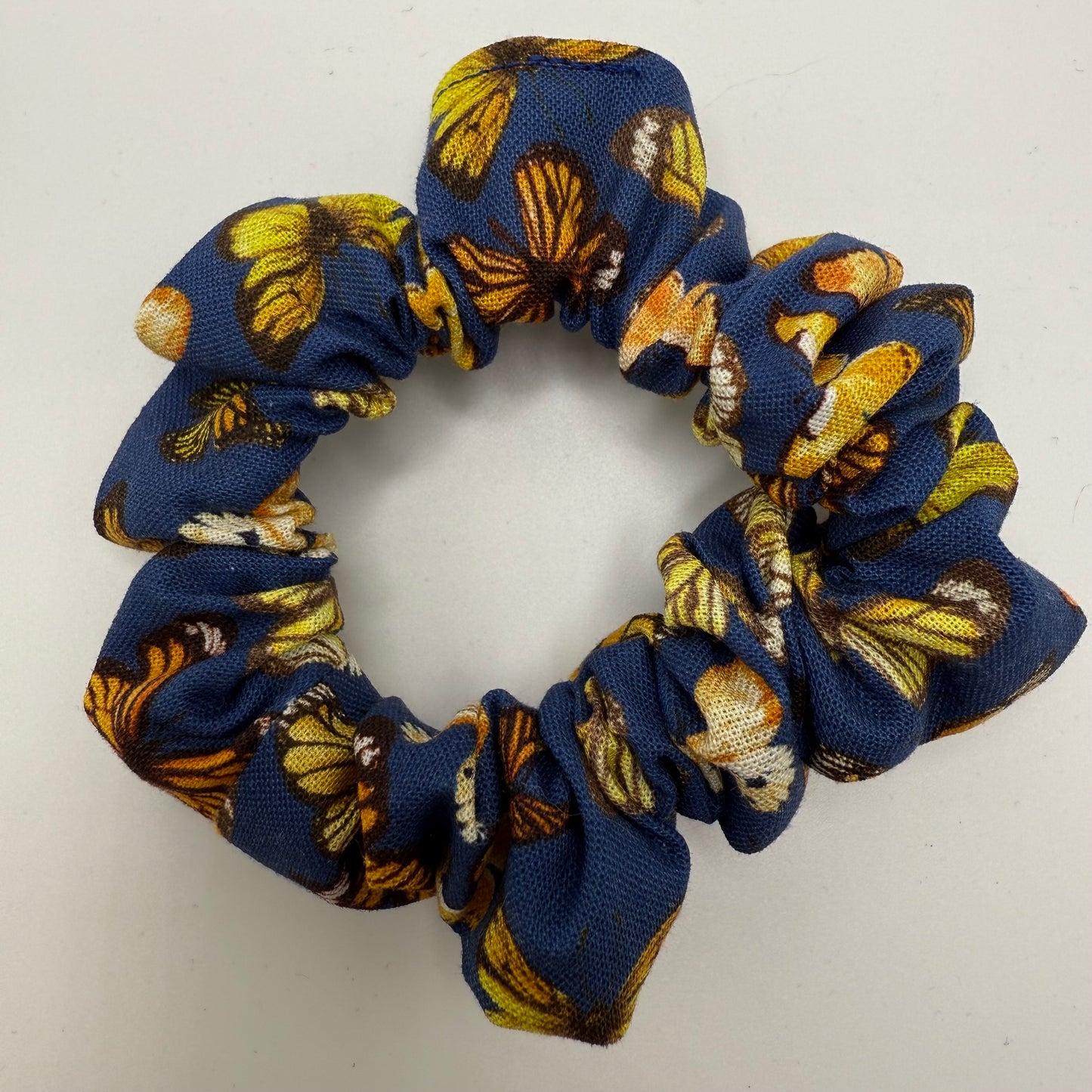 Blue Butterfly Scrunchie