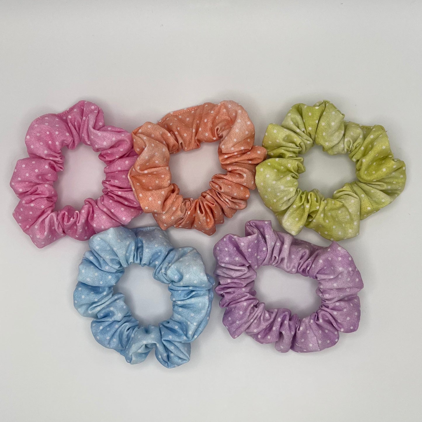 Polka Dot Scrunchie Bundle