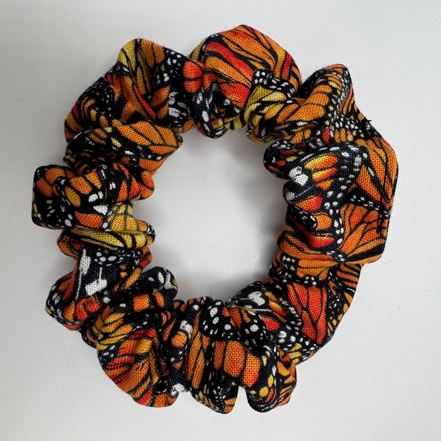 Monarch Butterfly Wings Scrunchie