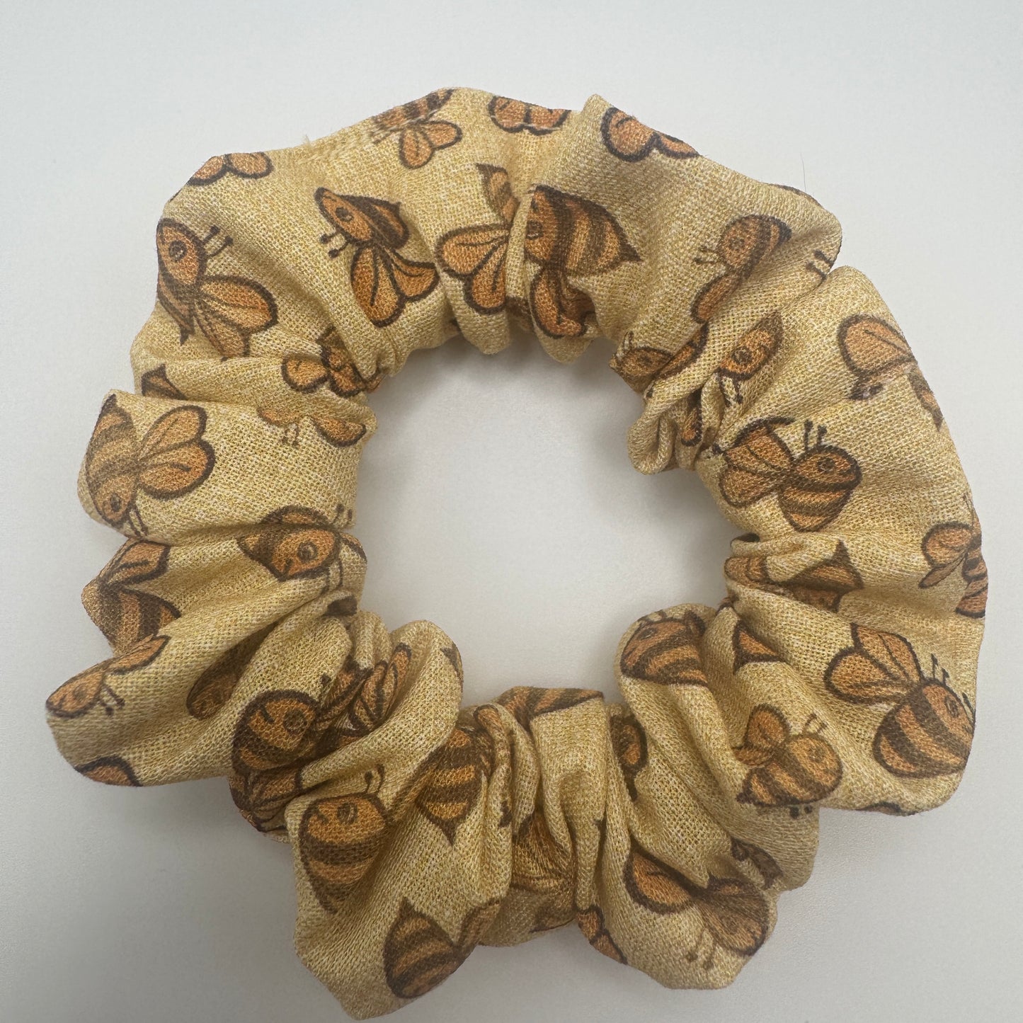 Vintage Bee Scrunchie