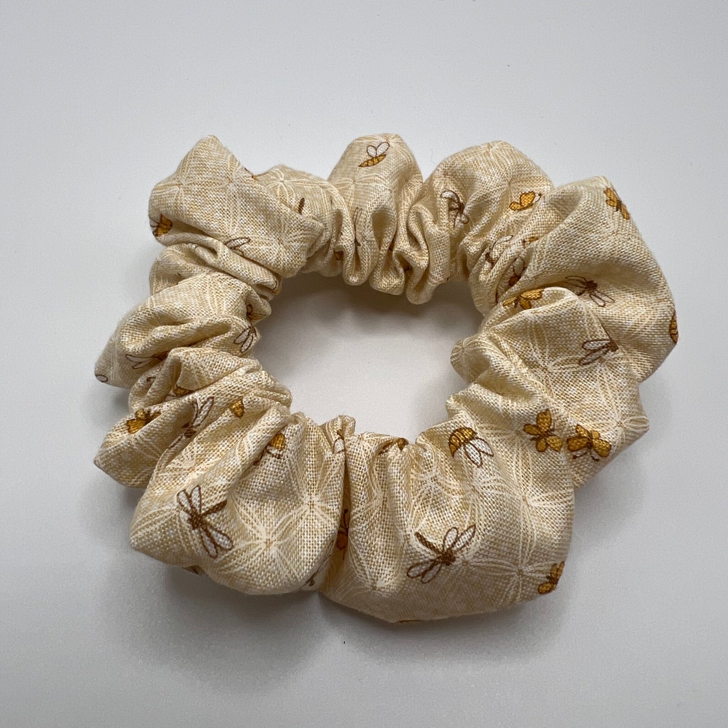 Dragonfly, Bee, and Butterfly Scrunchie