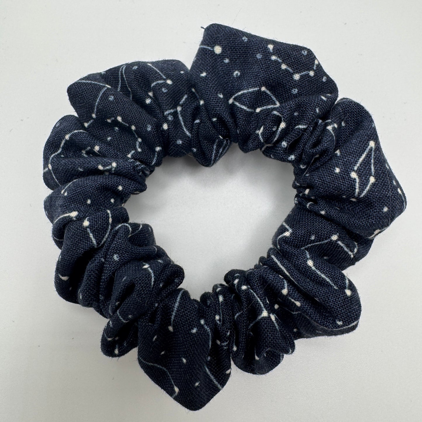 Dark Blue Constellation Scrunchie