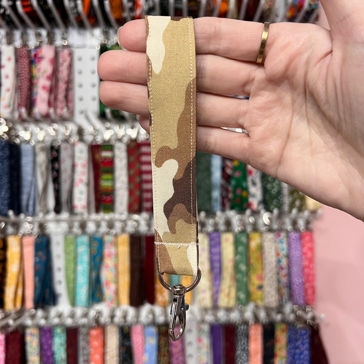 Desert Camo Wristlet