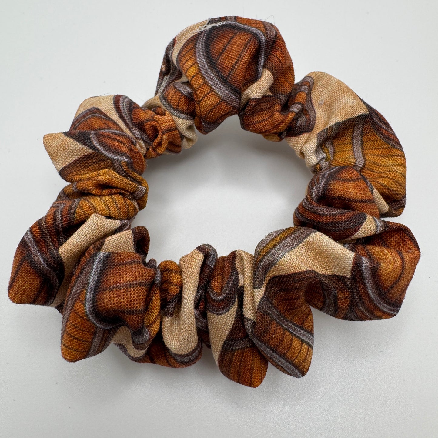 Whiskey Barrels Scrunchie