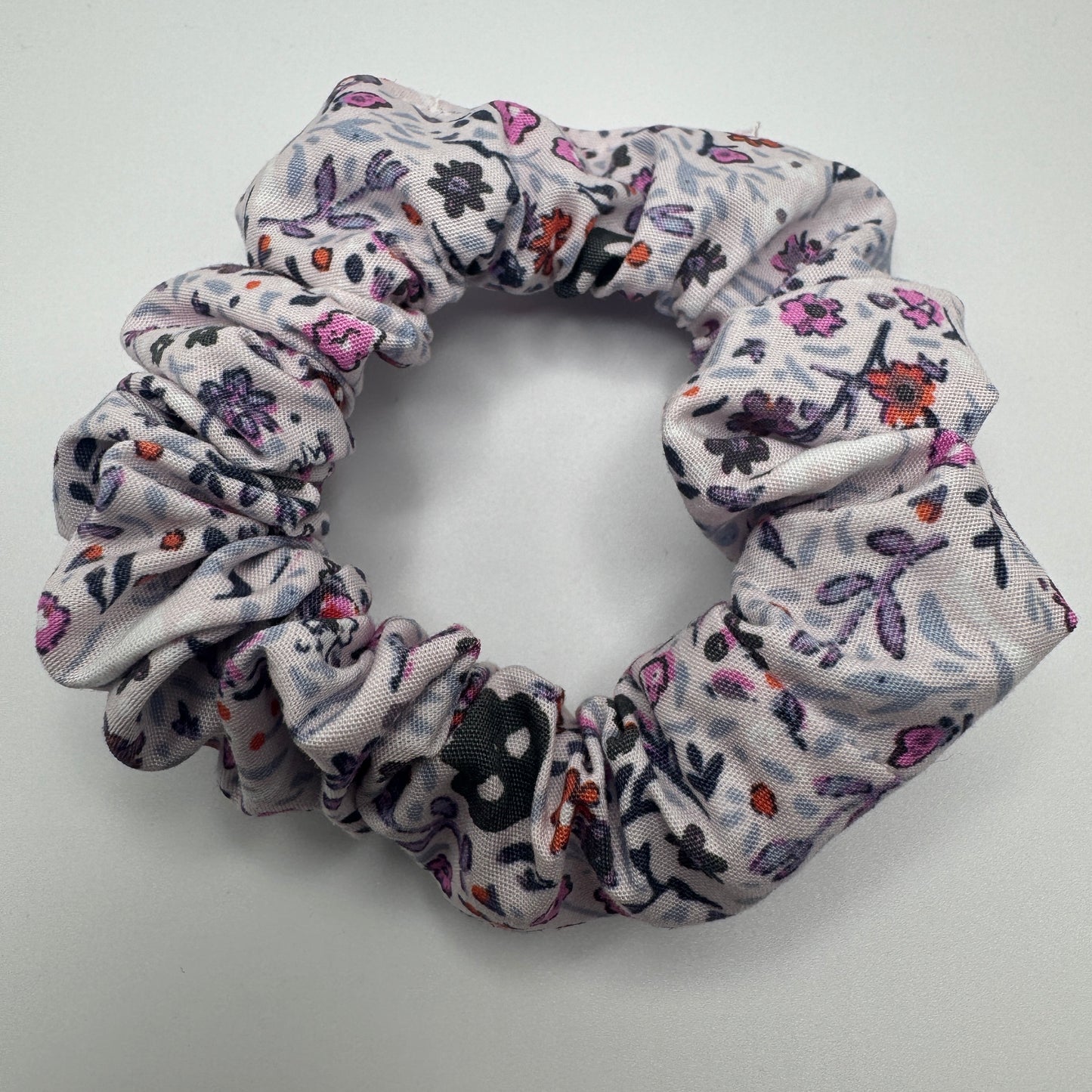 Floral Boneyard Scrunchie