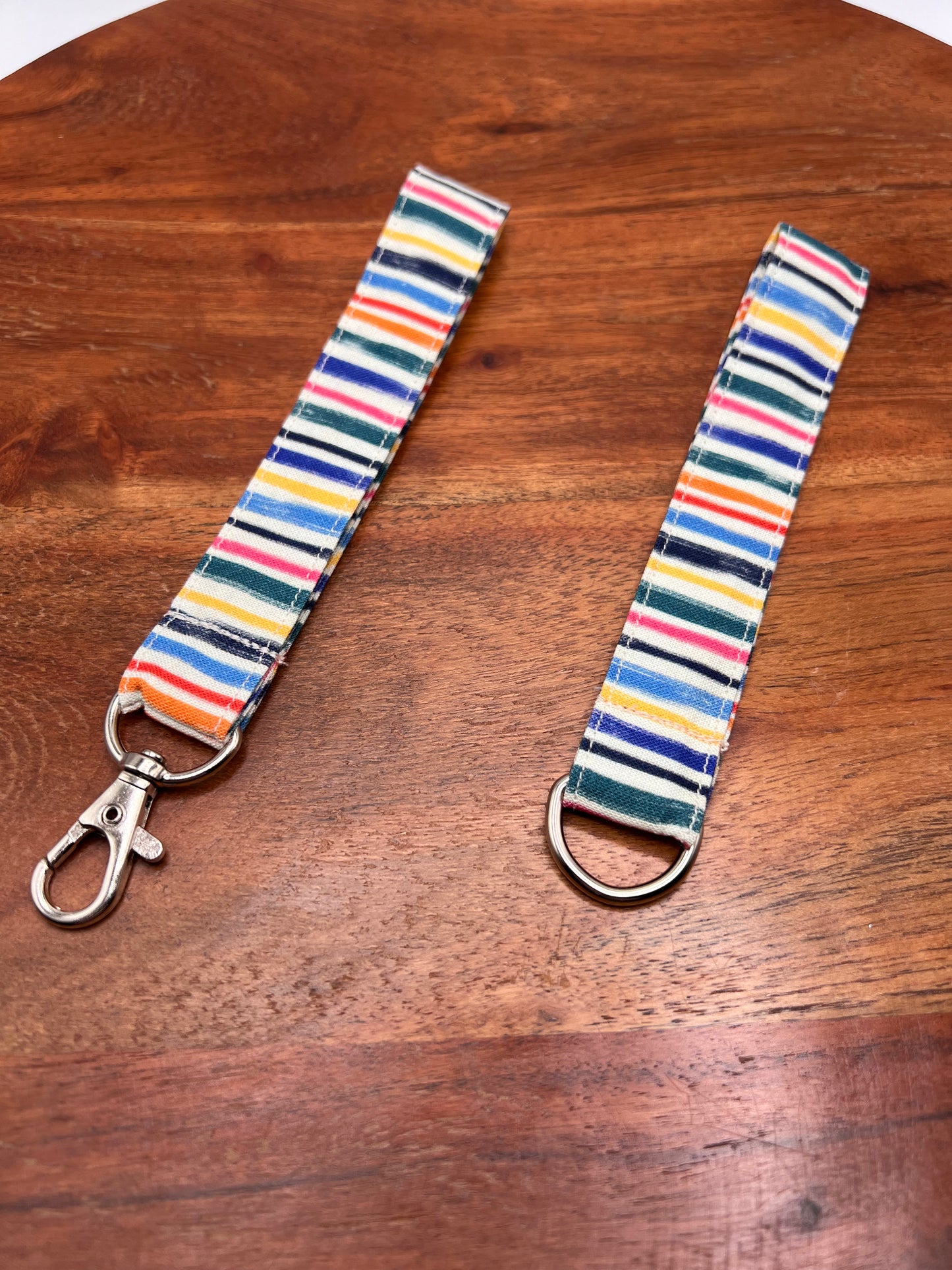 Crayon Stripe Lanyards