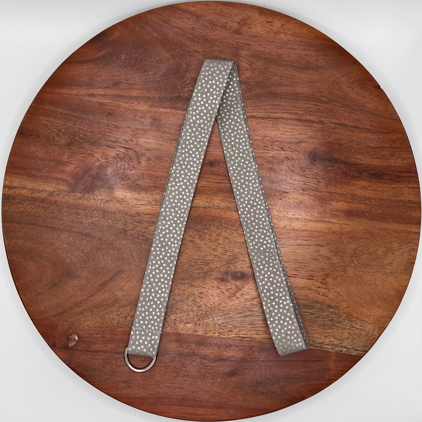 Gray and Silver Dot Lanyards