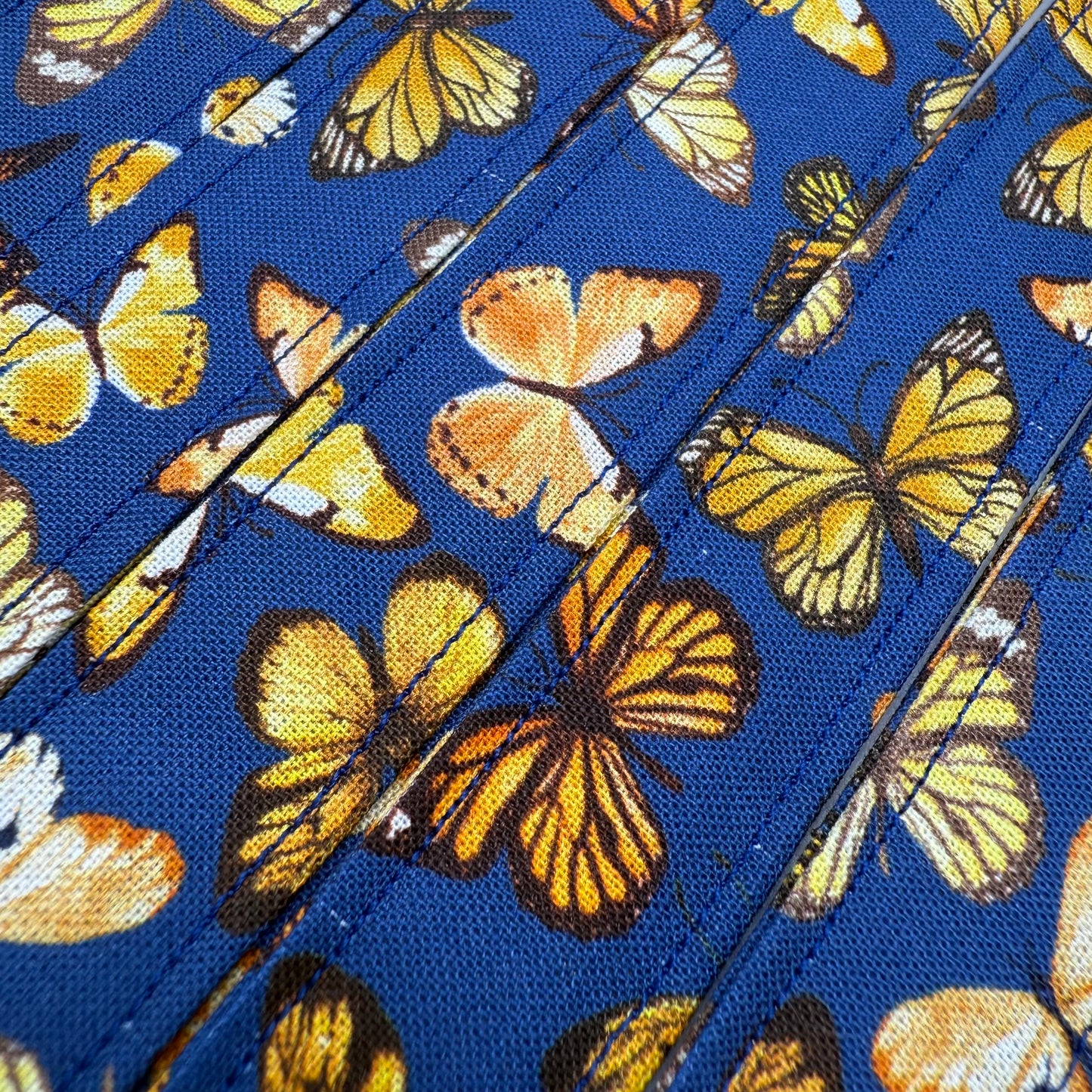 Blue Butterfly Wristlet/Lanyard