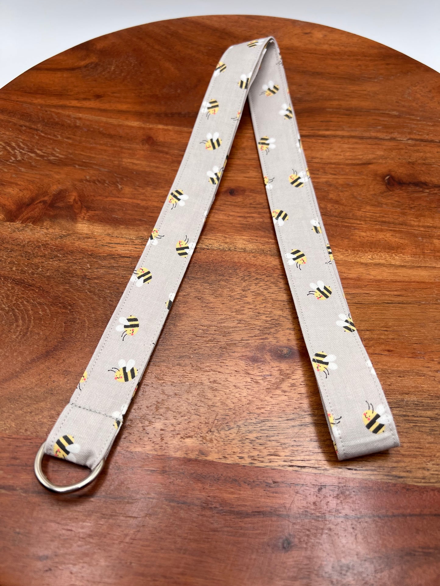 Gray Bees Lanyard