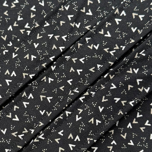 Black, Tan and White Triangles Wristlet/Lanyard