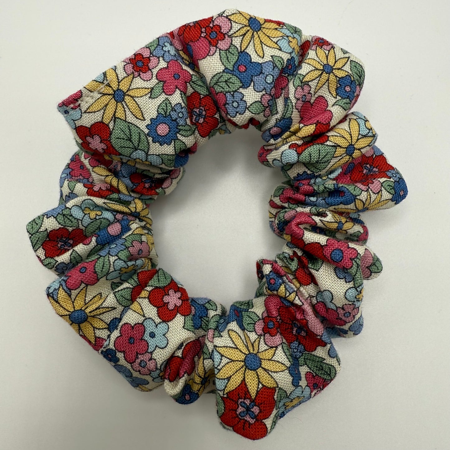 Lucille Floral Scrunchie