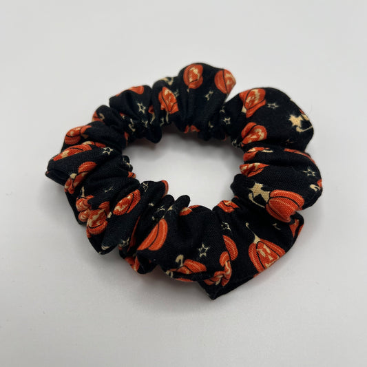 Jack-o-Lantern Scrunchie