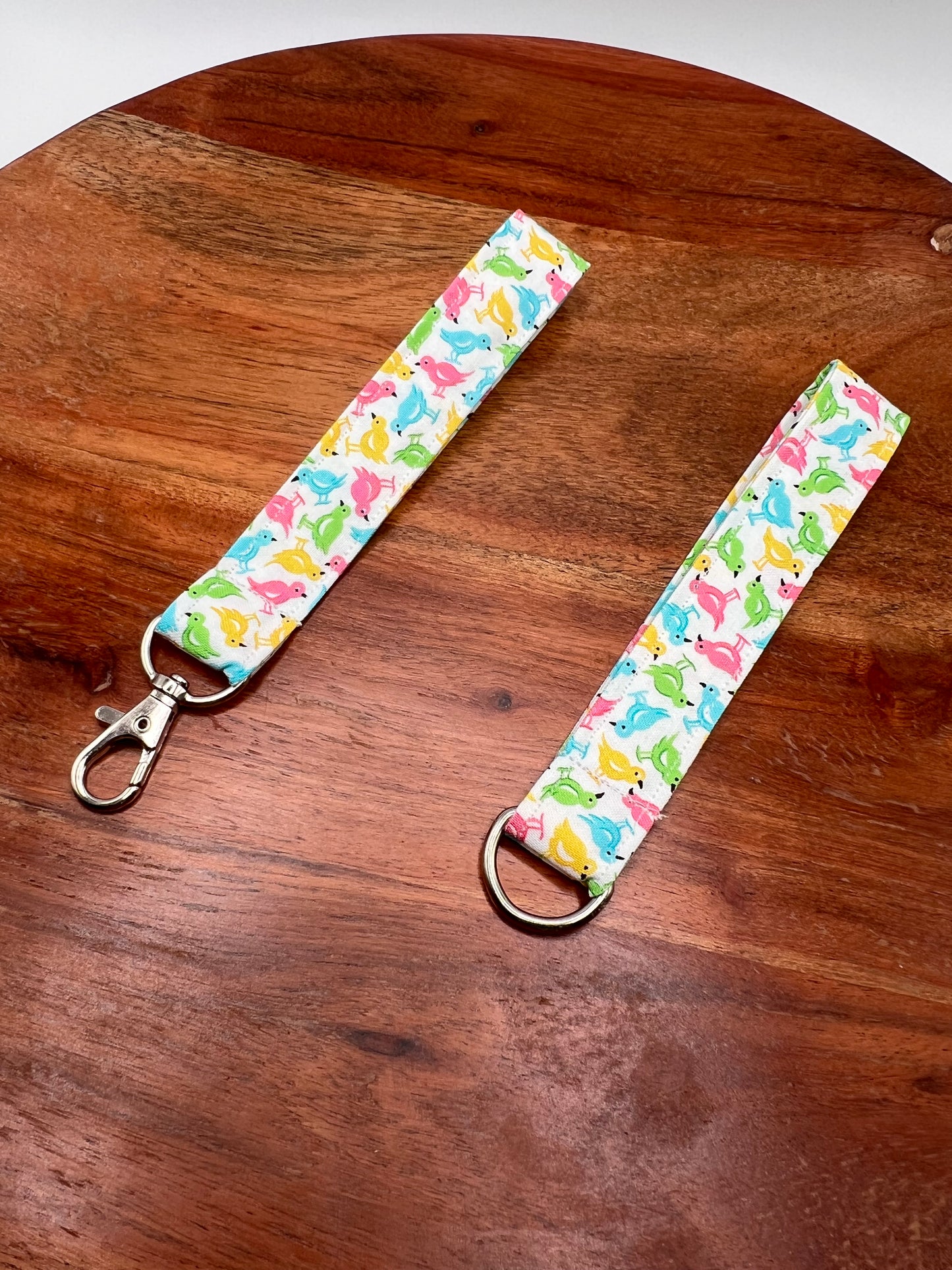Colorful Birds Lanyard