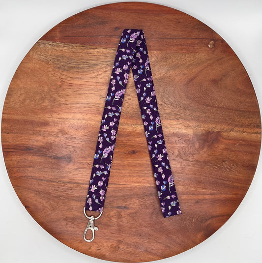 Lavender Field Lanyard