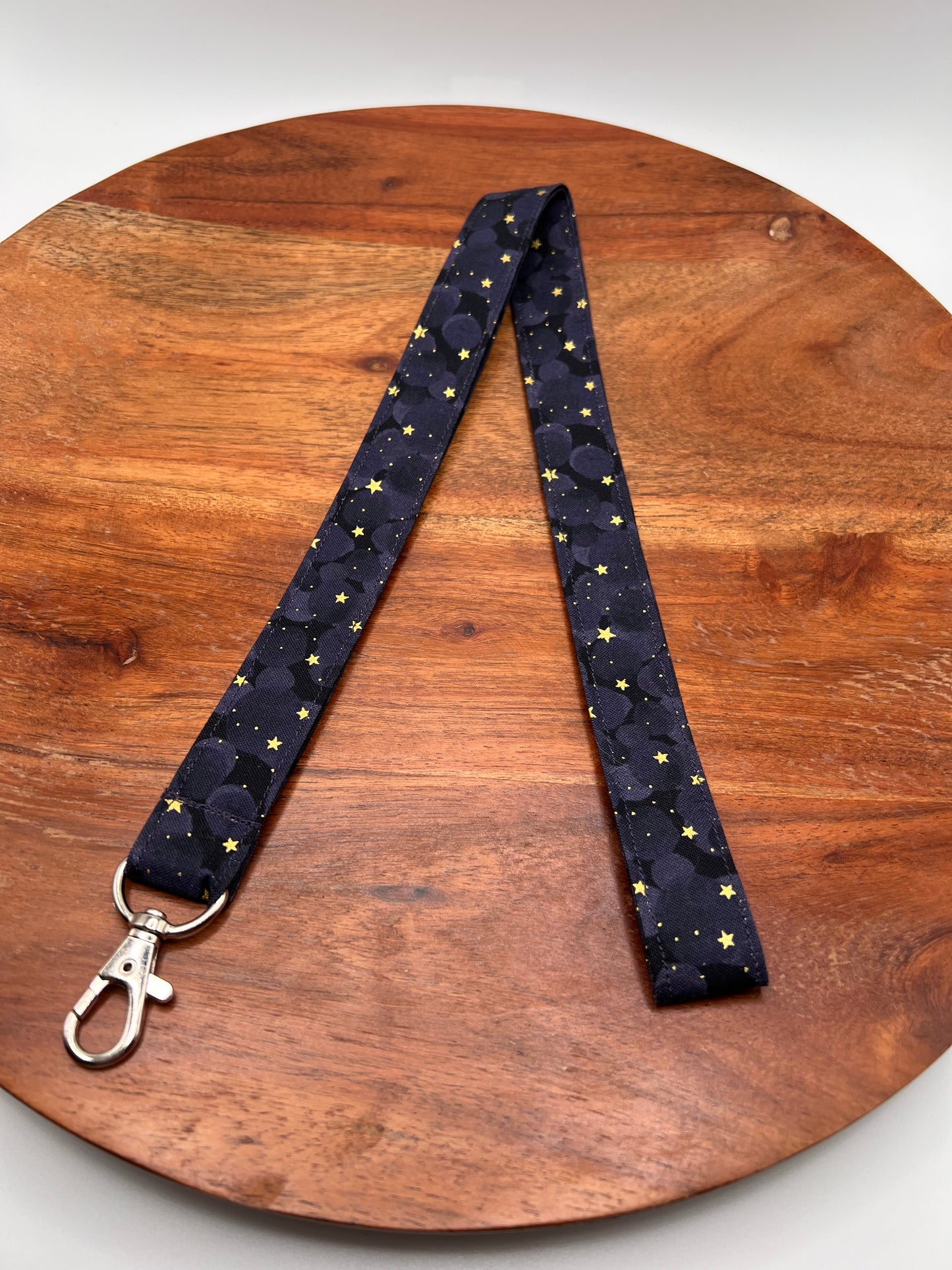 Purple Night Sky Lanyard