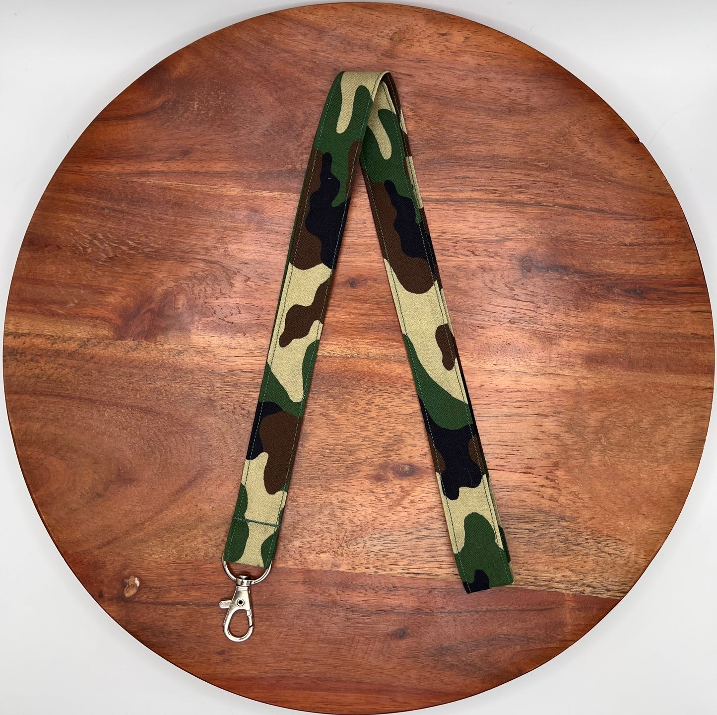 Green Camo Lanyard