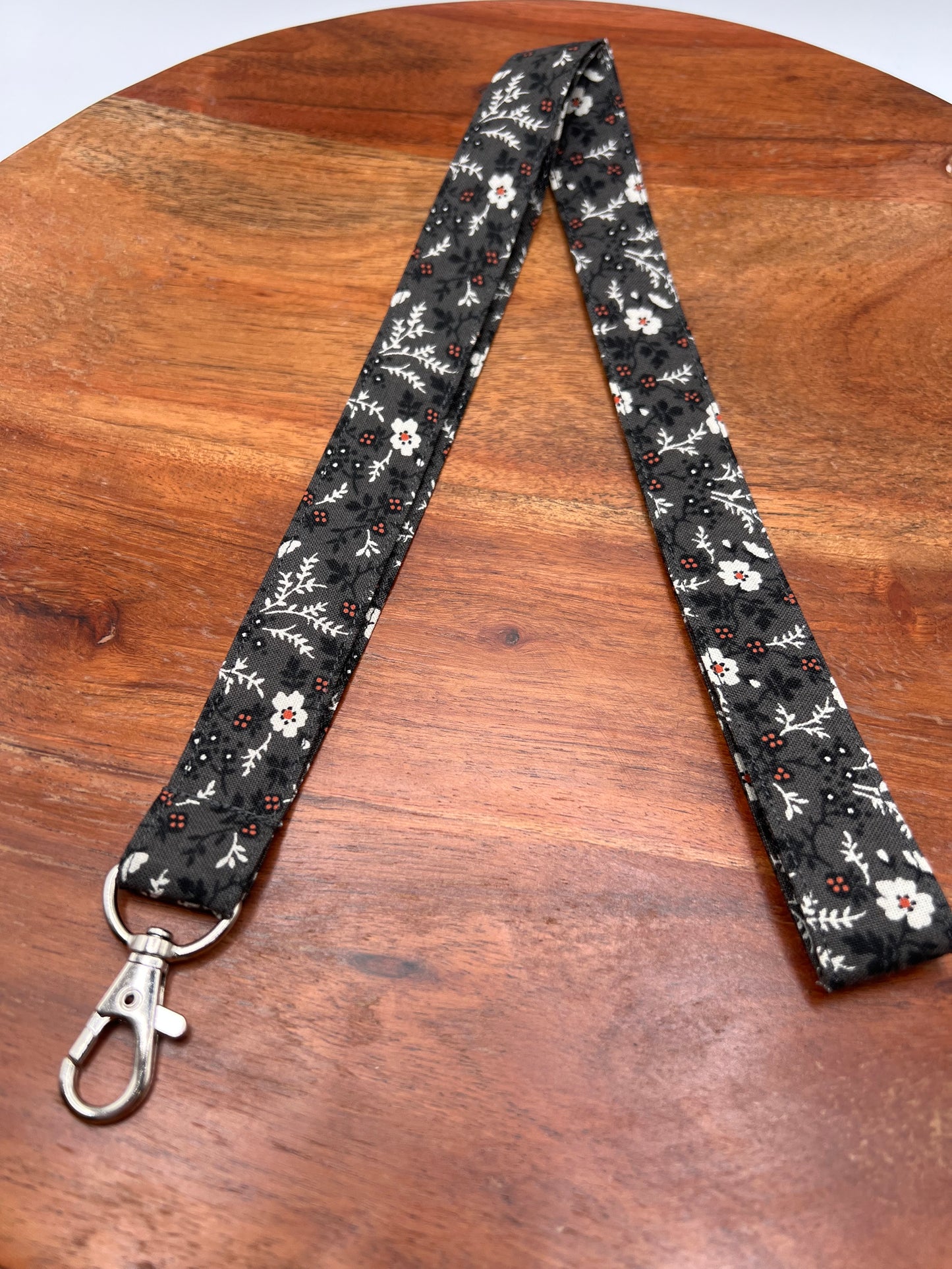 Ian’s Floral Lanyard