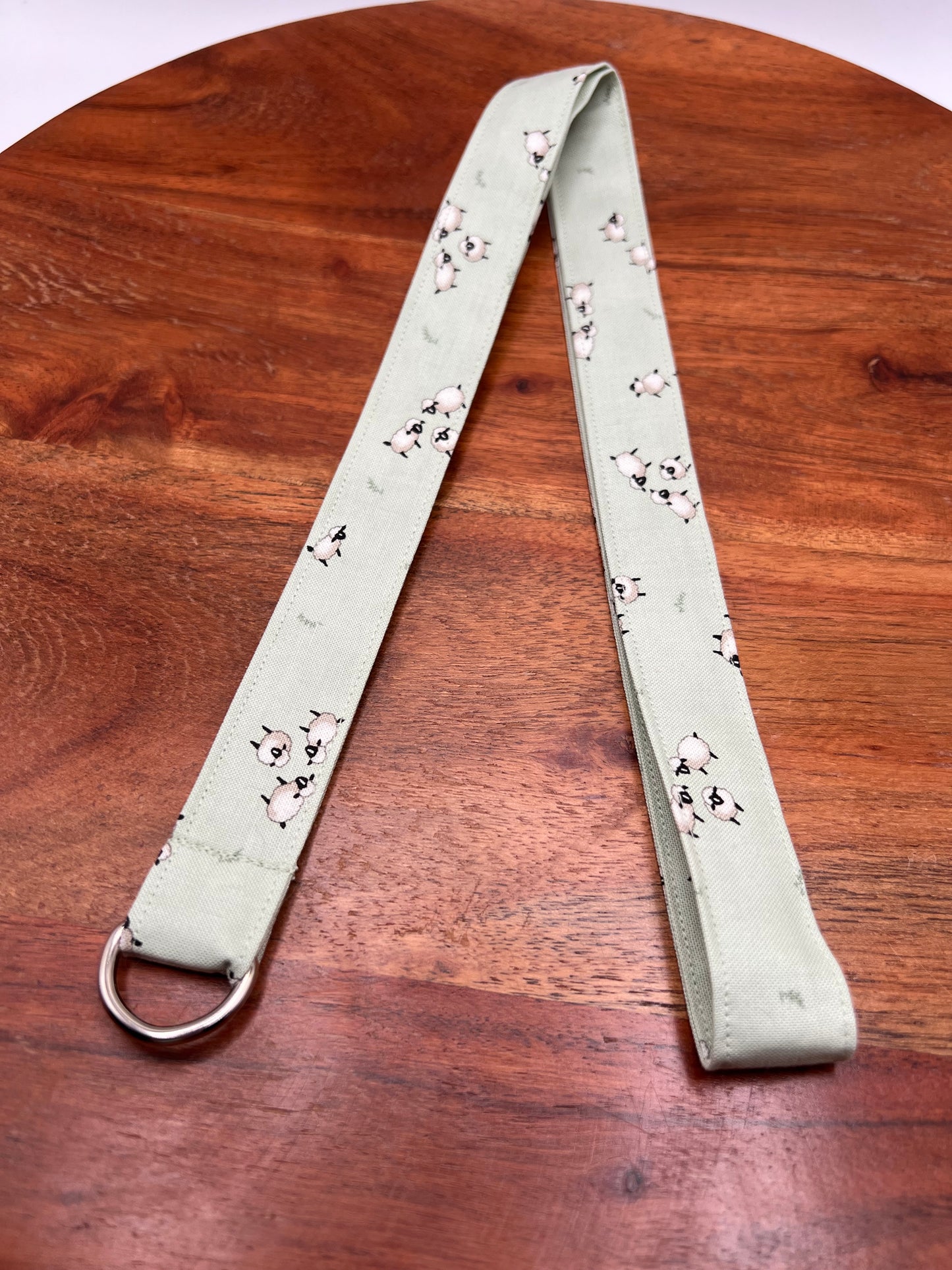 Green Sheep Lanyard