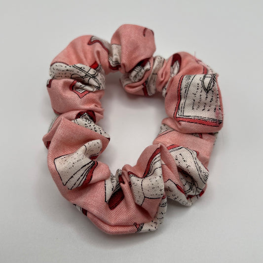 Pink Book Scrunchie