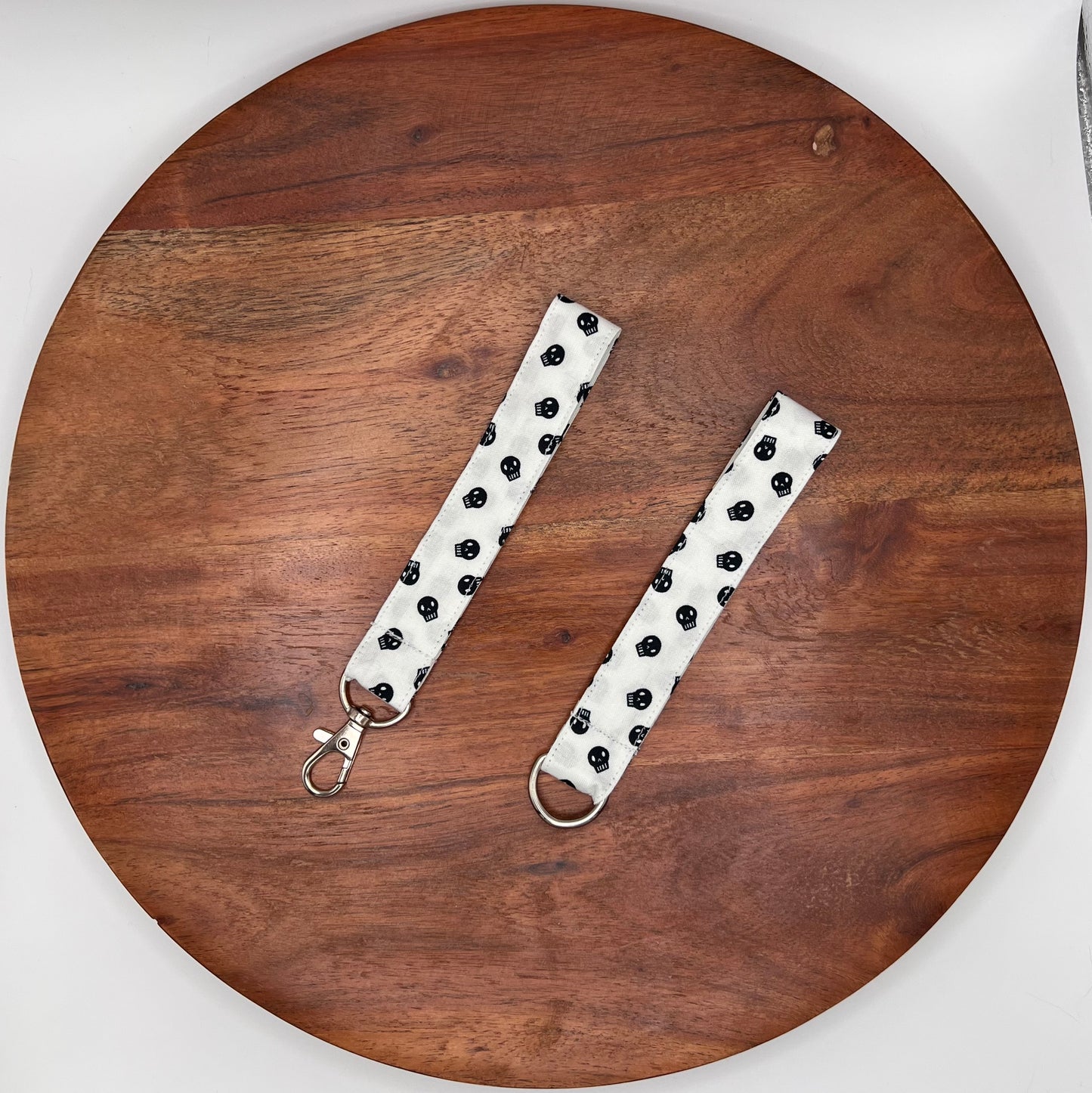 Last Chance! - White Skull Lanyard