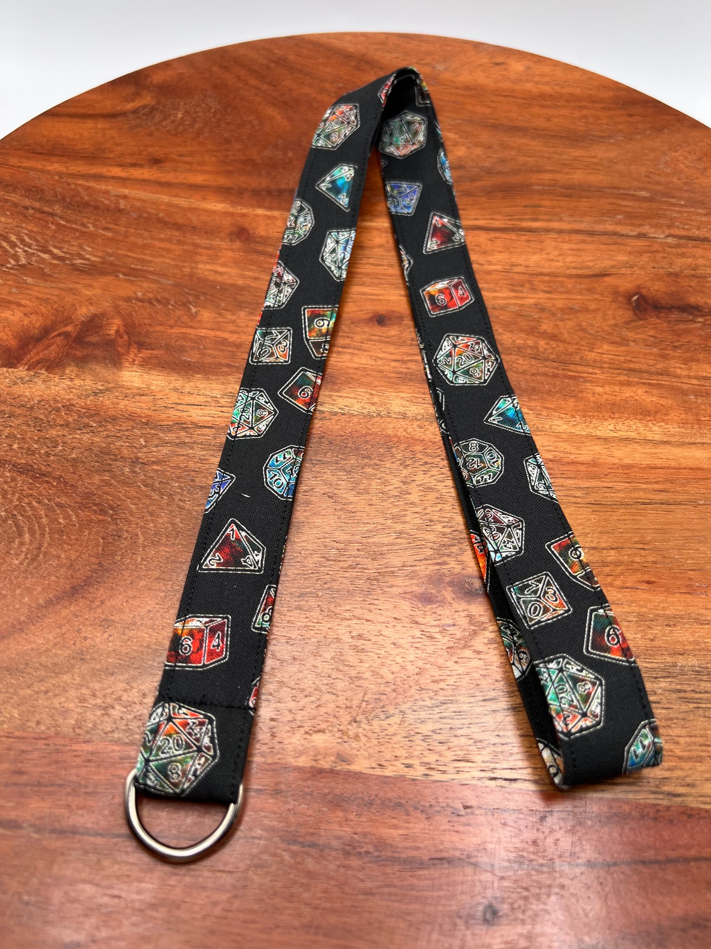 Colorful Dice Lanyard