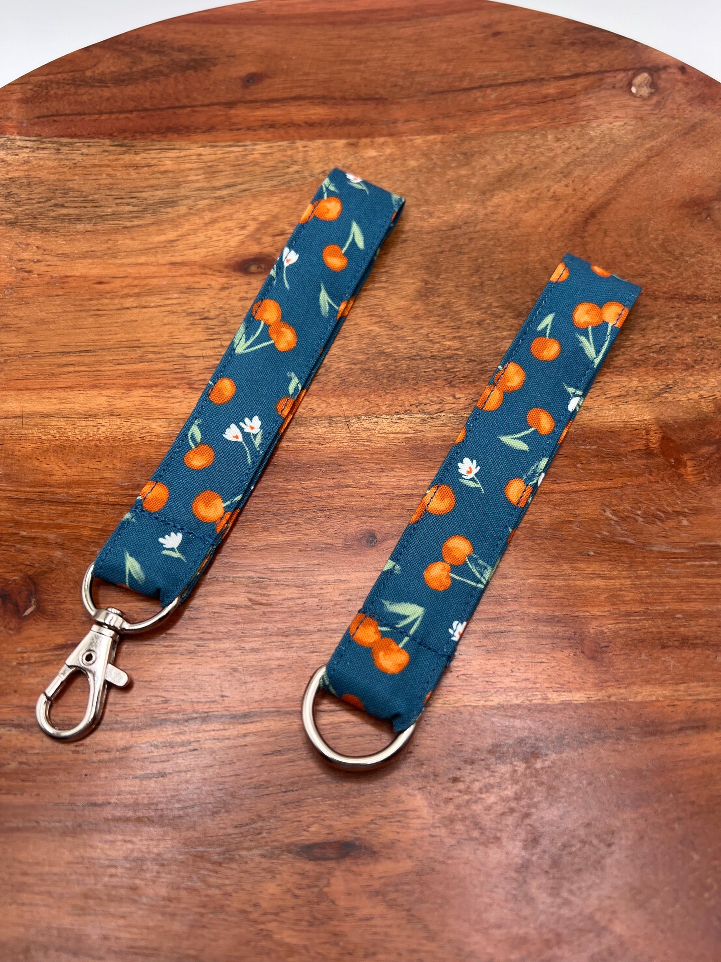 Turquoise Cherry Lanyards