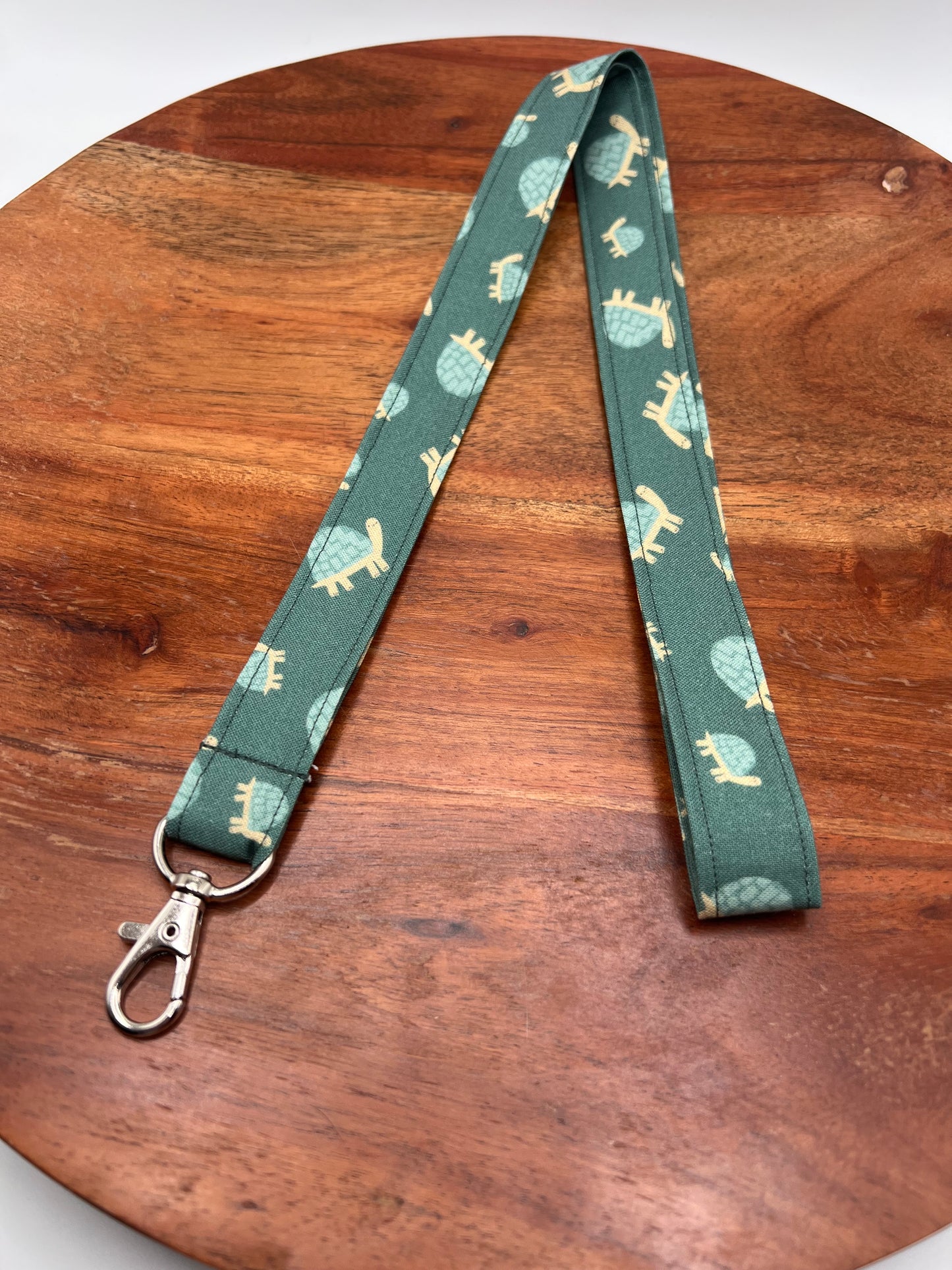 Green Turtle Lanyard