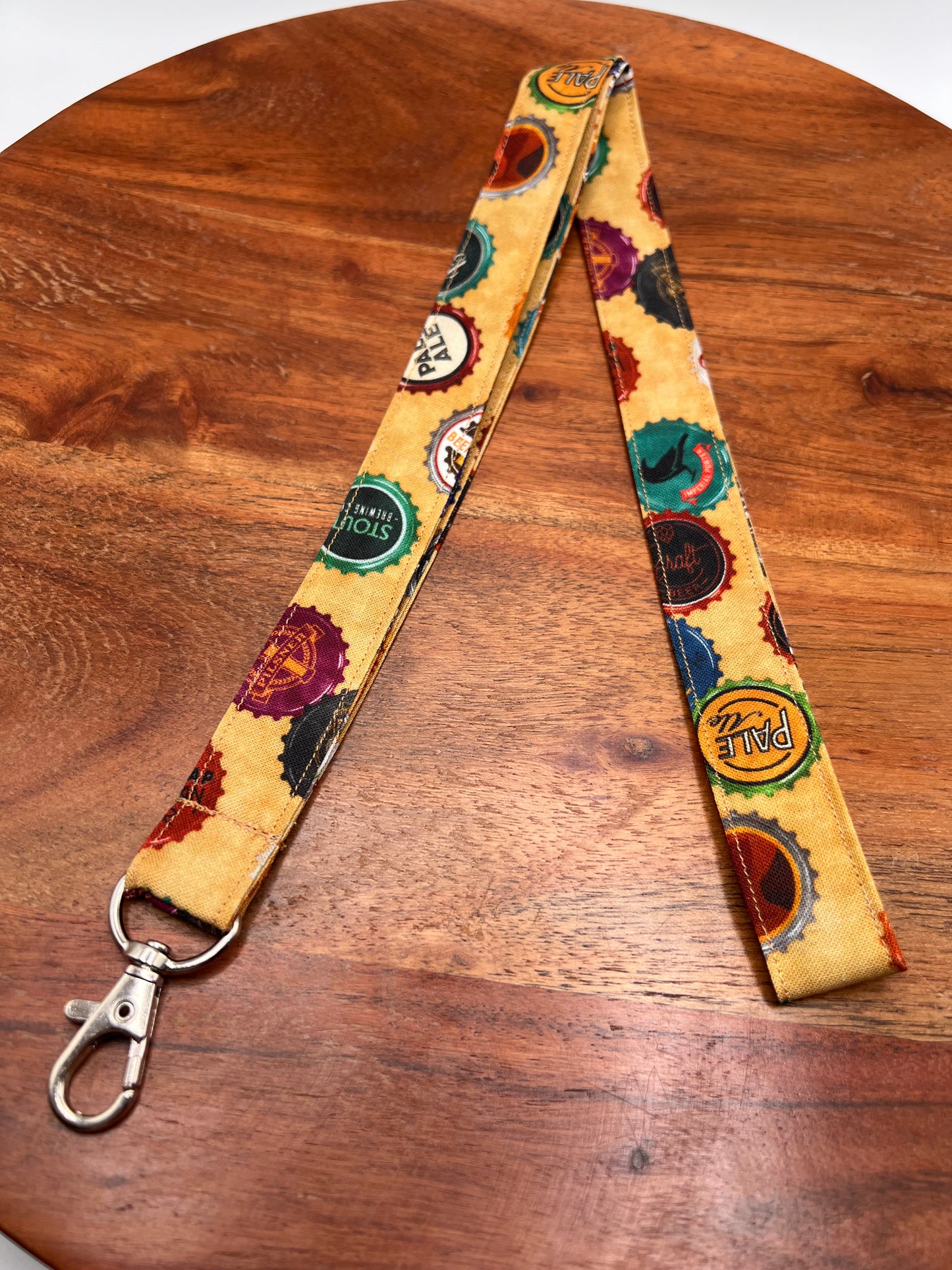 Beer Bottle Caps Lanyard