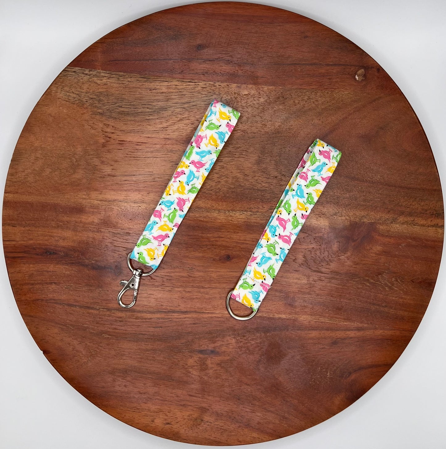Colorful Birds Lanyard