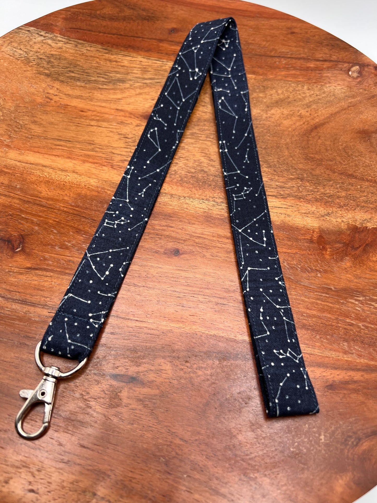 Dark Blue Constellation Lanyard