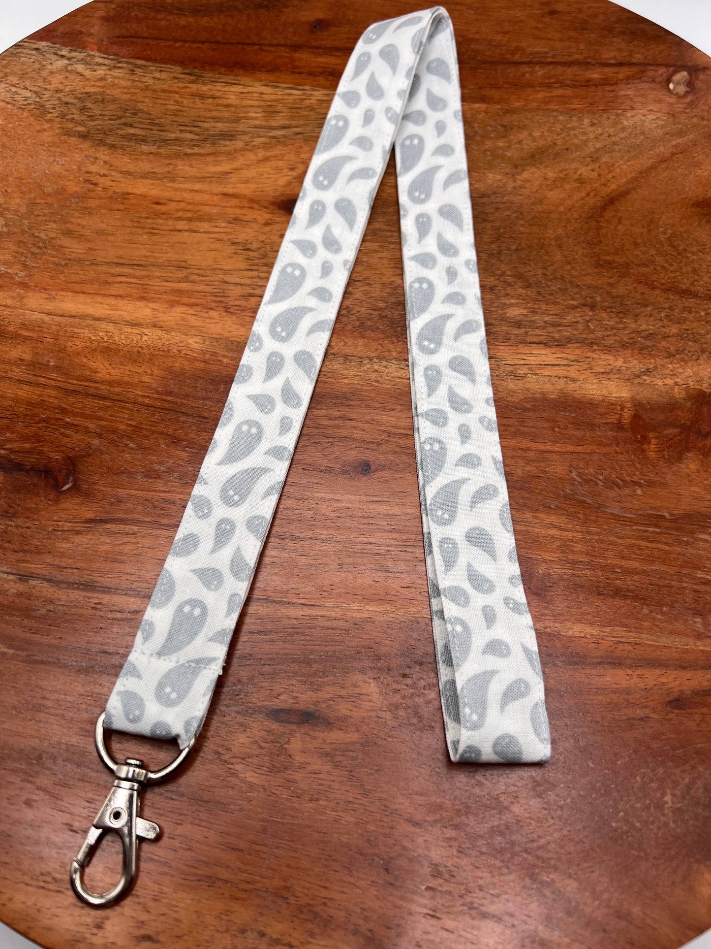 Last Chance! - White Ghost Lanyard