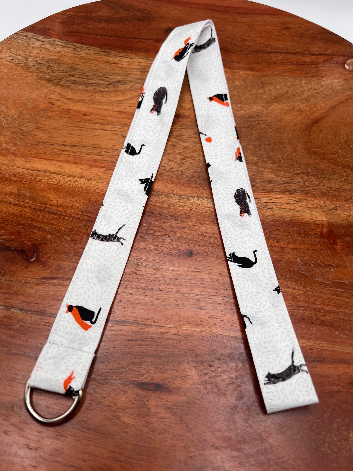 Halloween Black Cats Lanyard