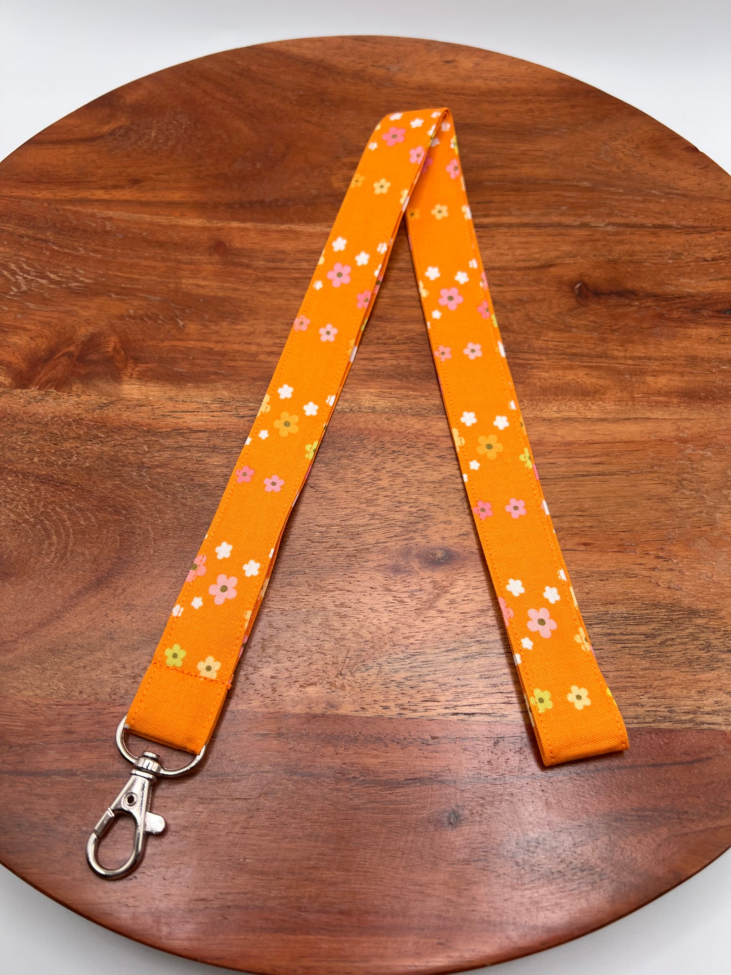 Retro Orange Floral