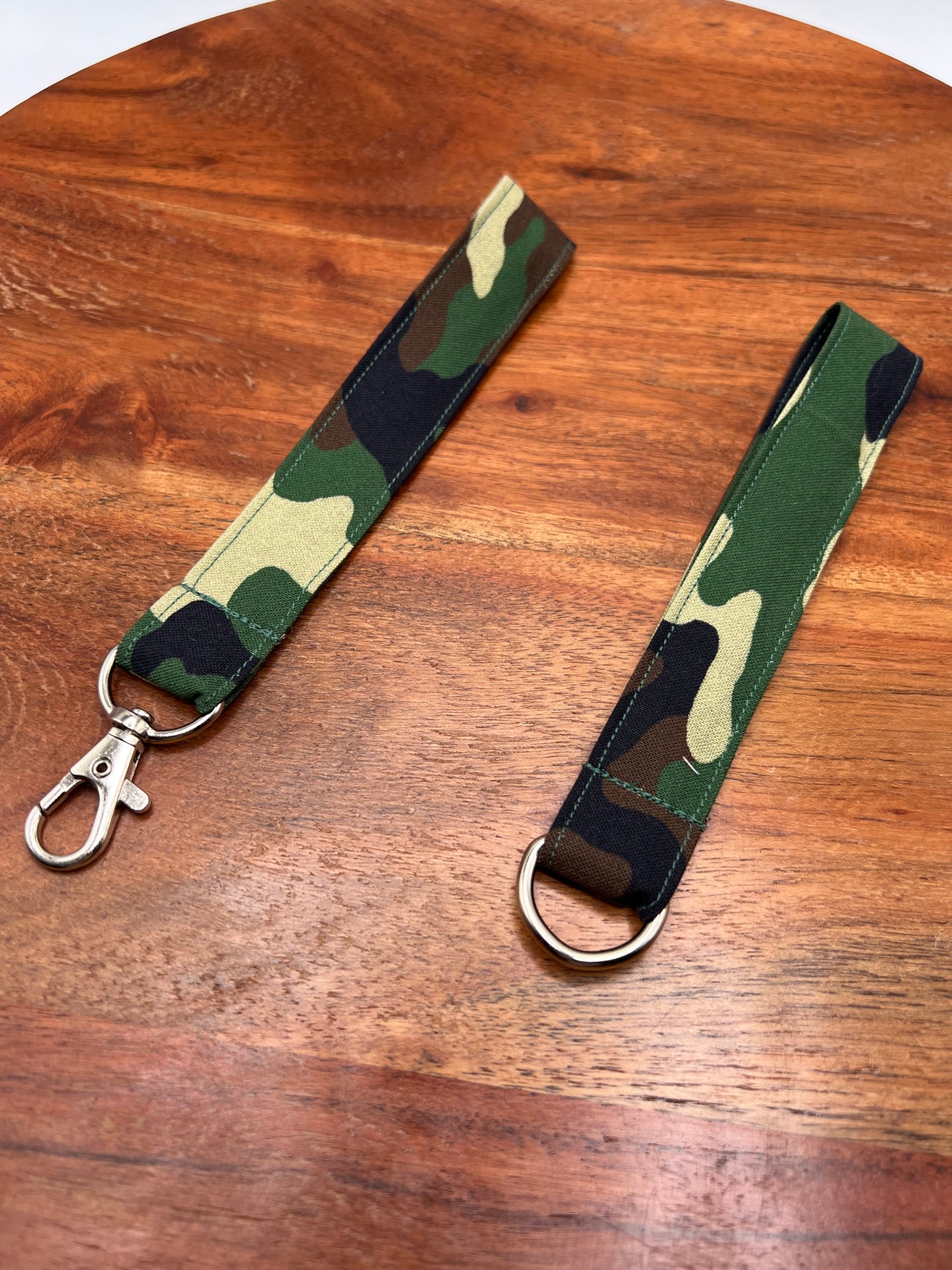 Green Camo Lanyard