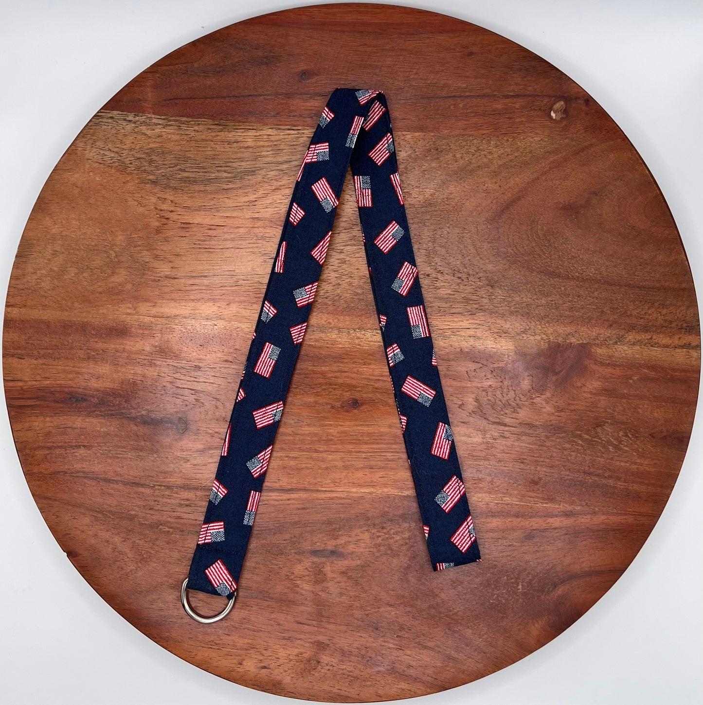 Blue American Flags Lanyards