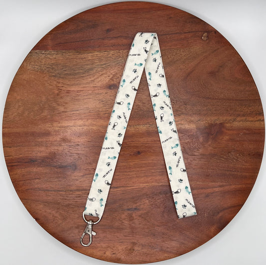 White Cat Lanyards