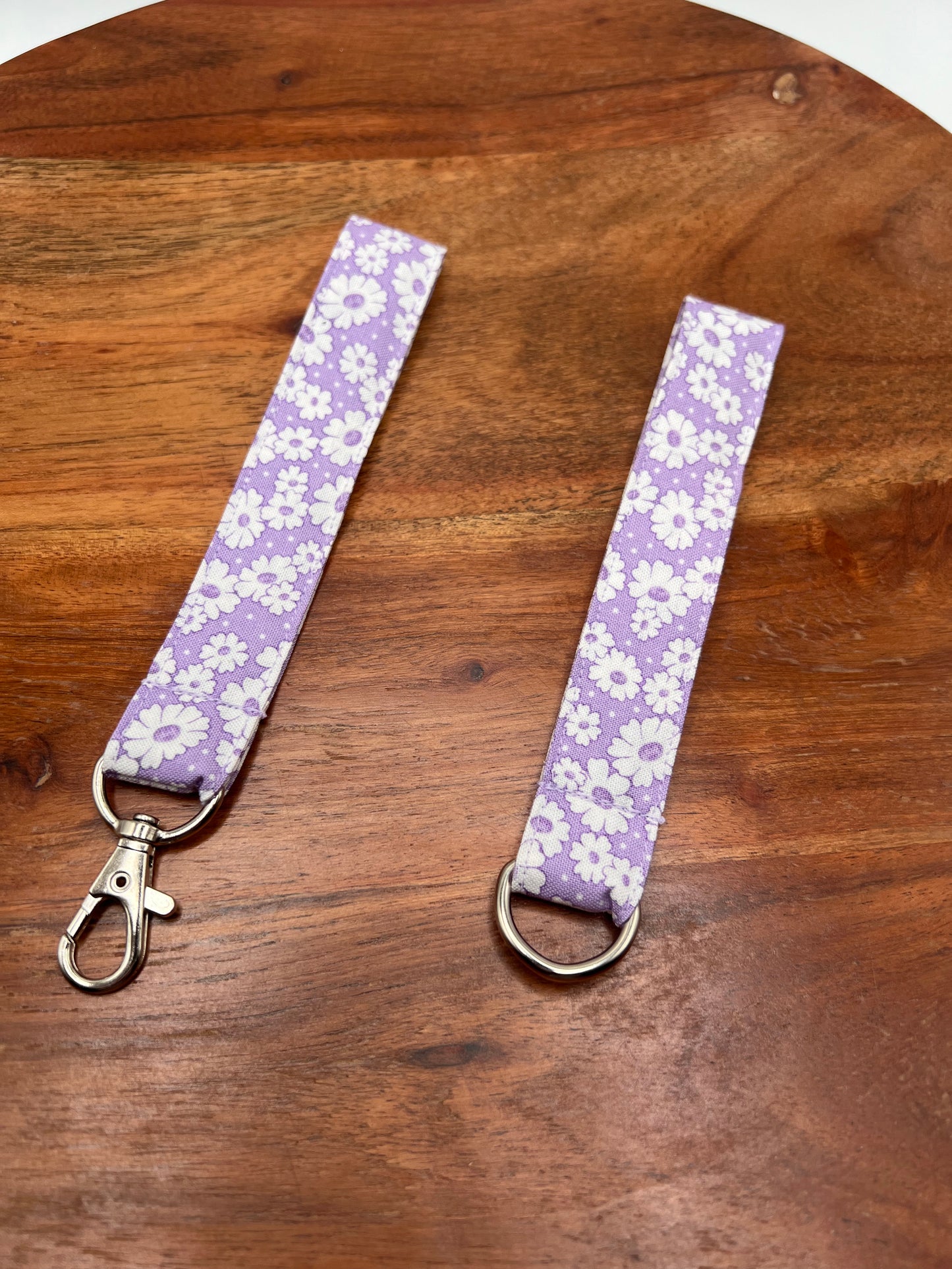 Lavender Floral Lanyards