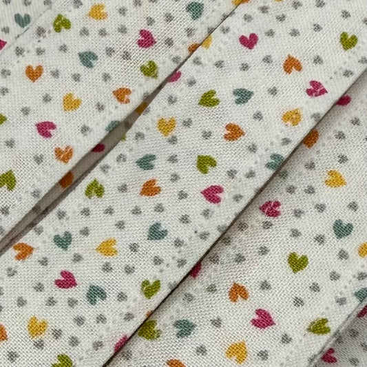 Rainbow Hearts Wristlet/Lanyard