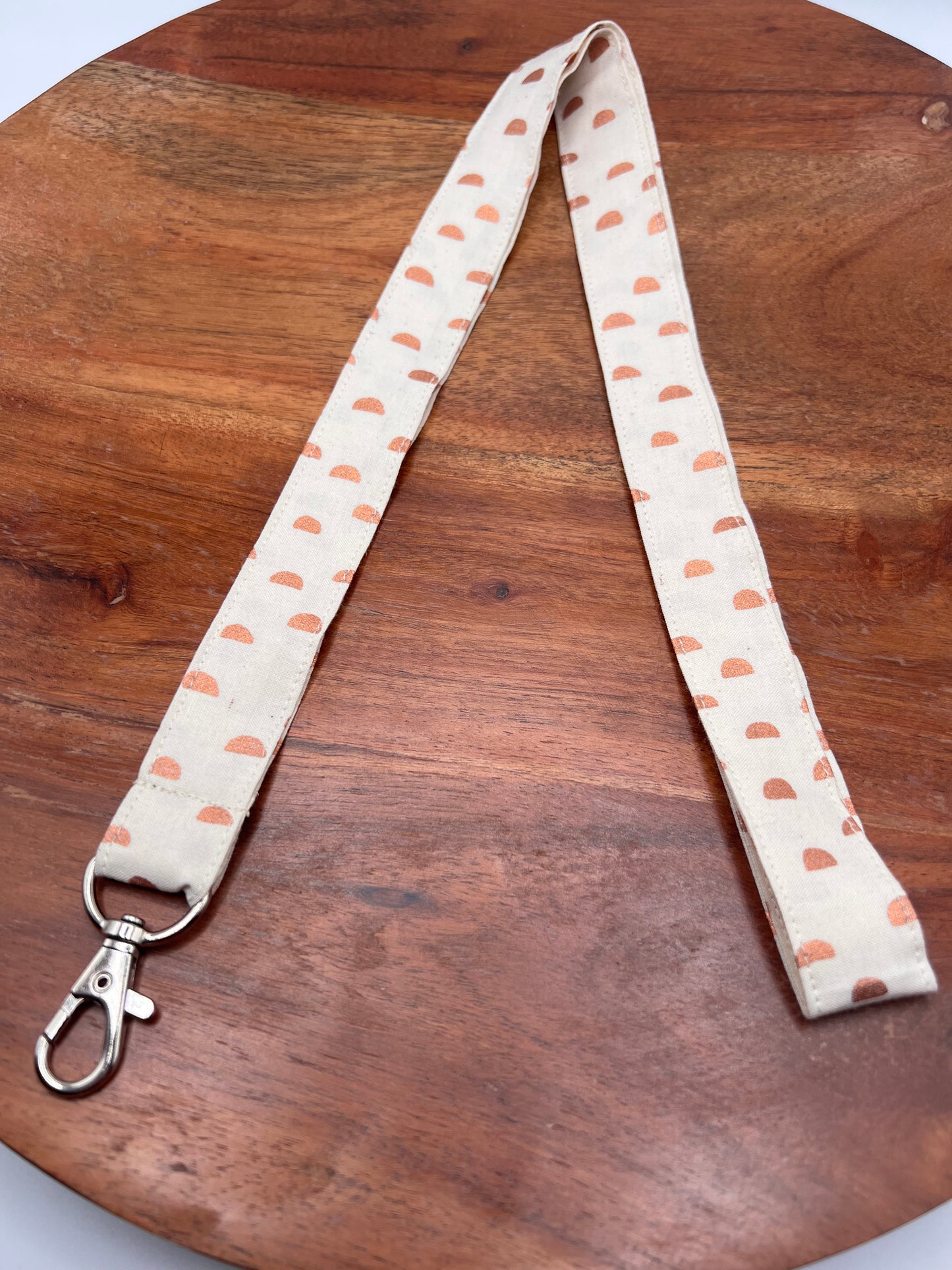 Copper Semi-Circle Lanyards