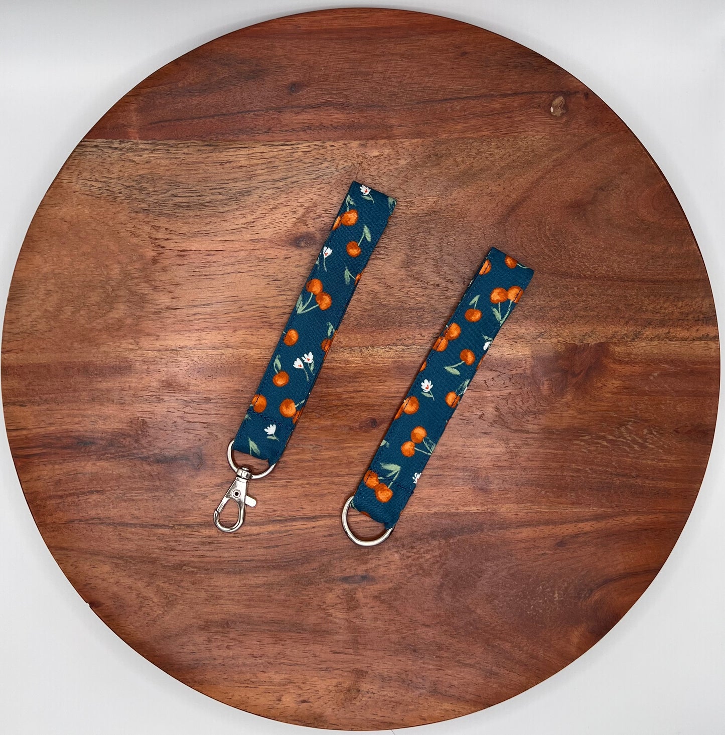 Turquoise Cherry Lanyards