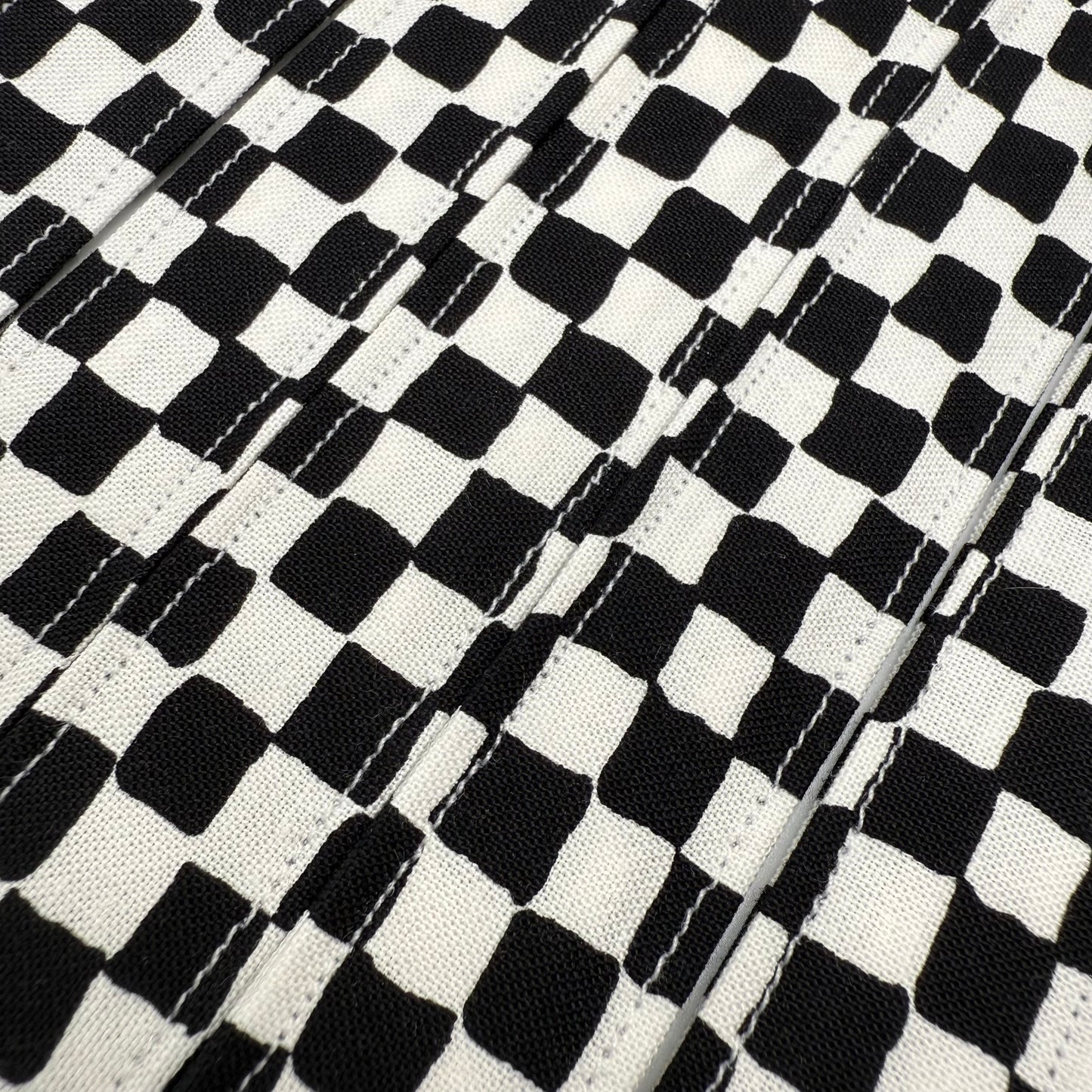 Black and White Checkers Wristlet/Lanyard (V2)