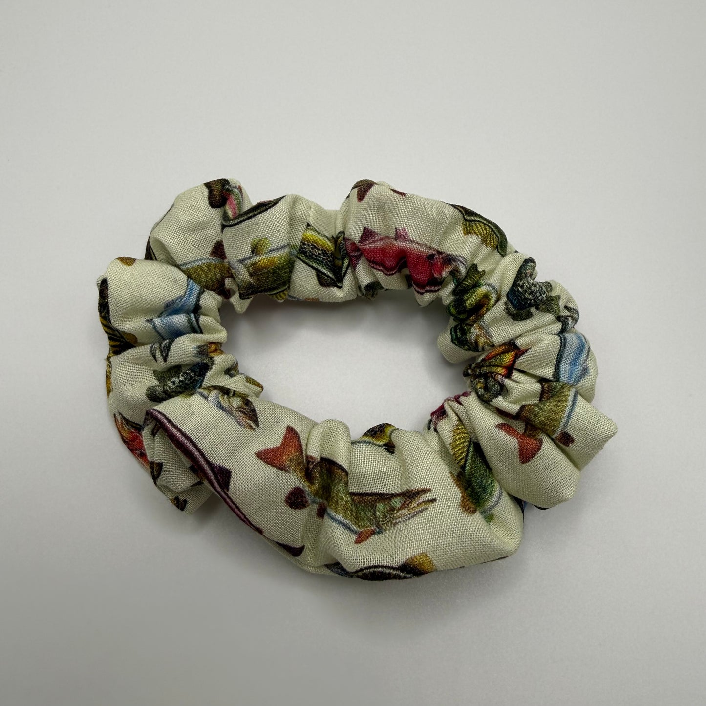 Gone Fishing Scrunchie