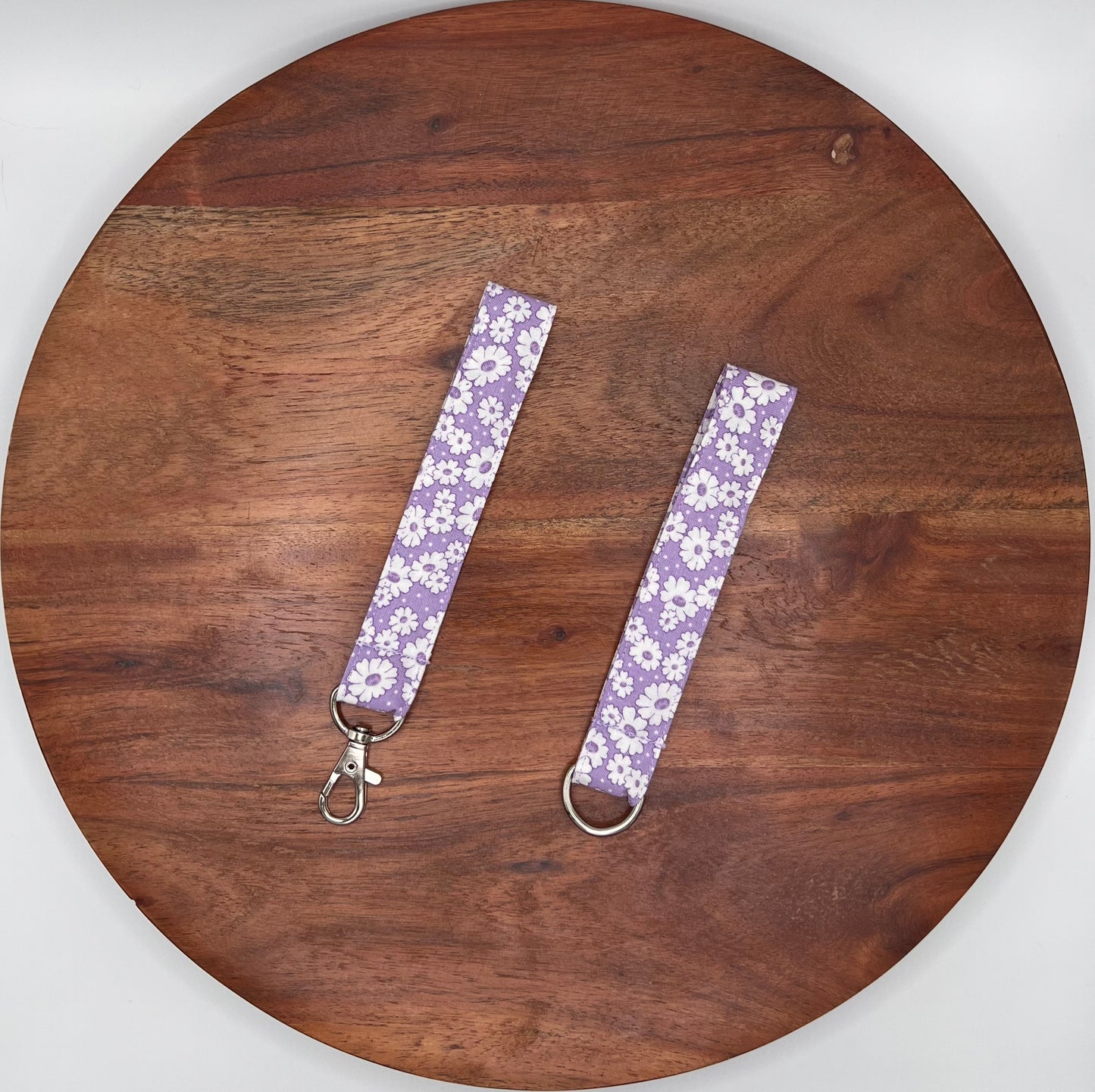 Lavender Floral Lanyards