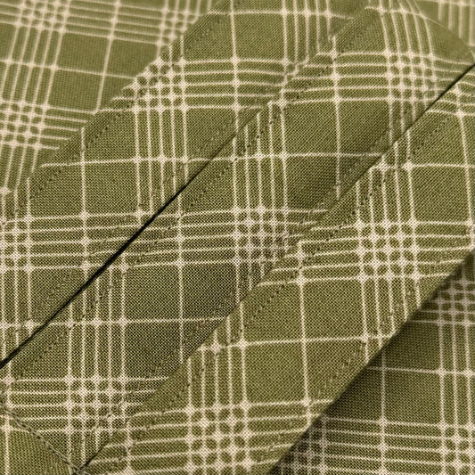 Green Plaid Wristlet/Lanyard