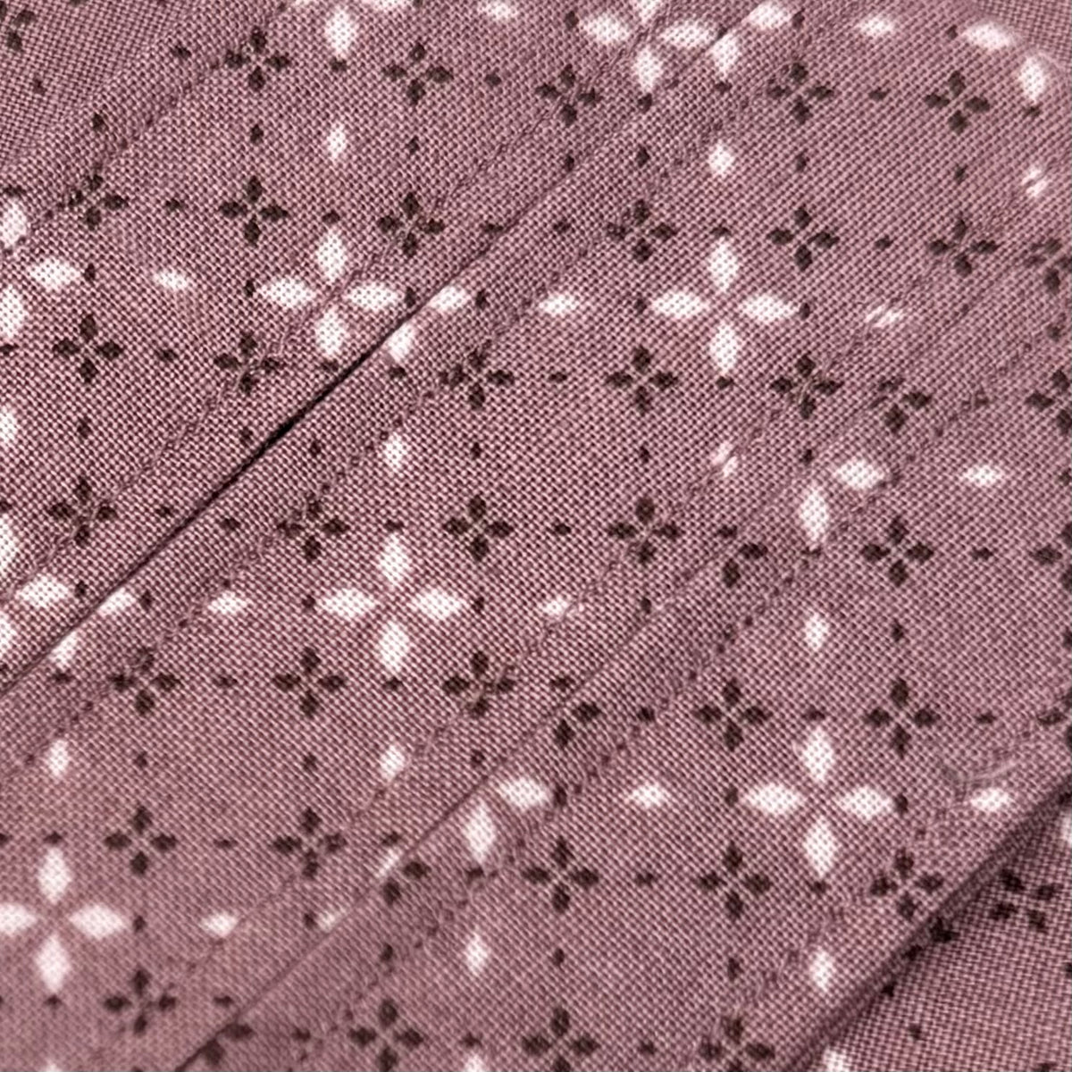 Patchwork Purple Wristlet/Lanyard
