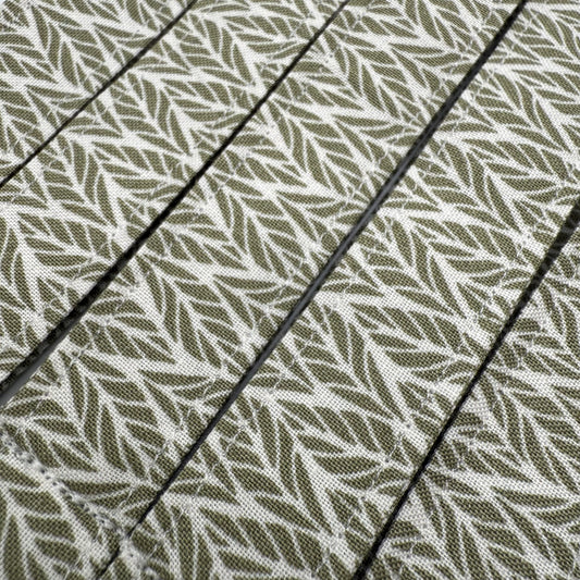 Sage Green Fall Leaves Wristlet/Lanyard