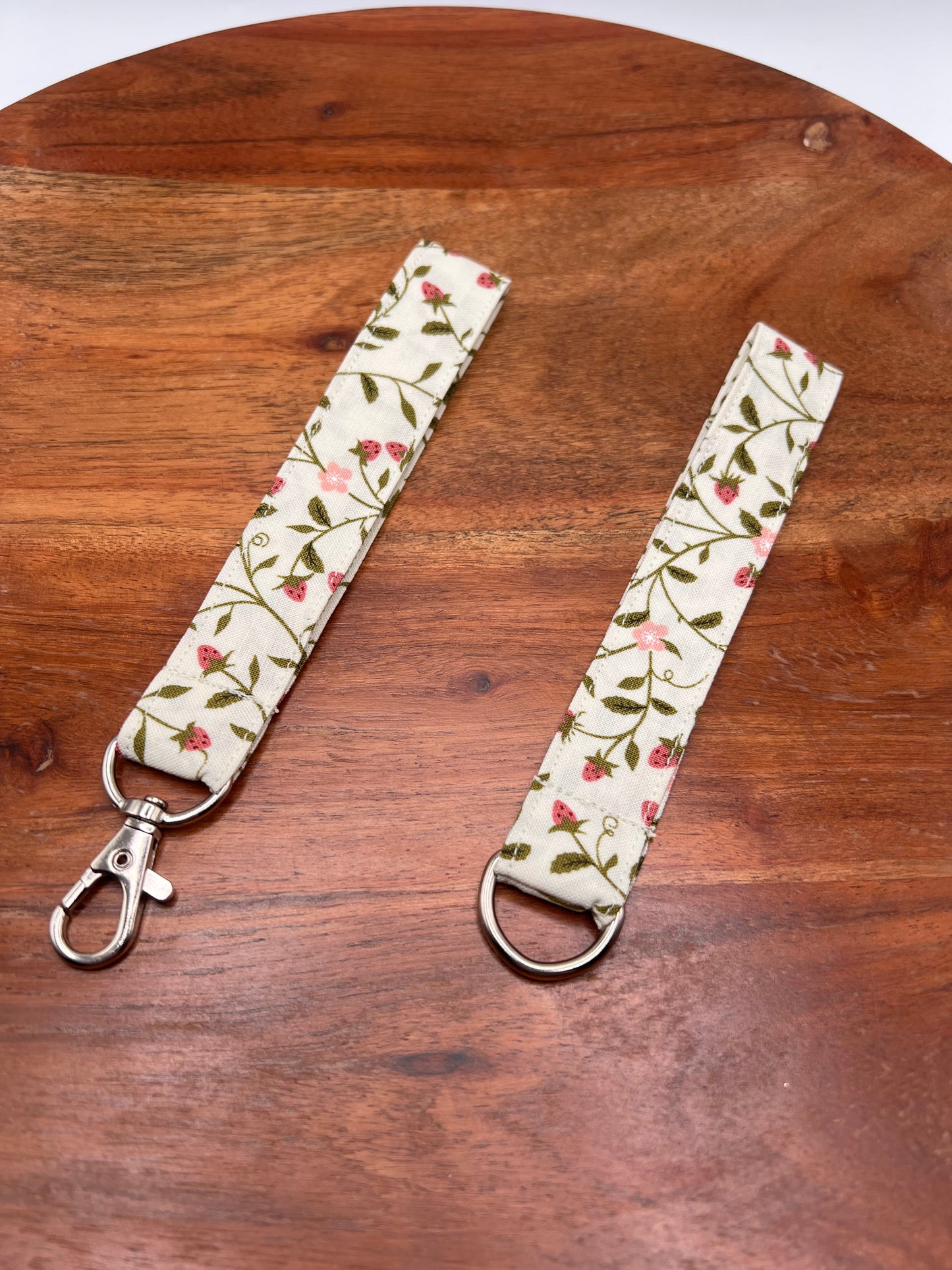 Strawberries and Cream Lanyards