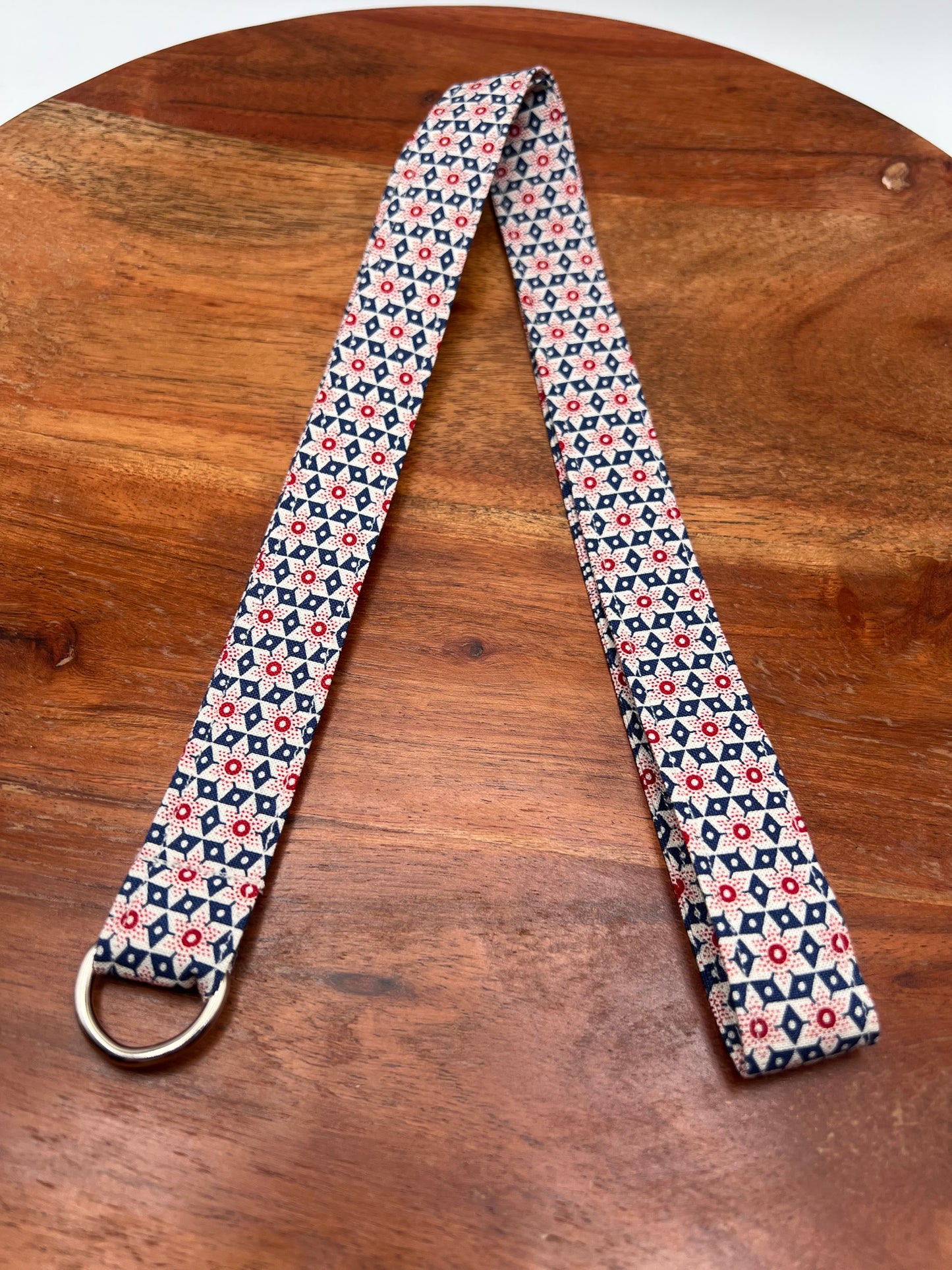 Patriotic Quilt Star Lanyards